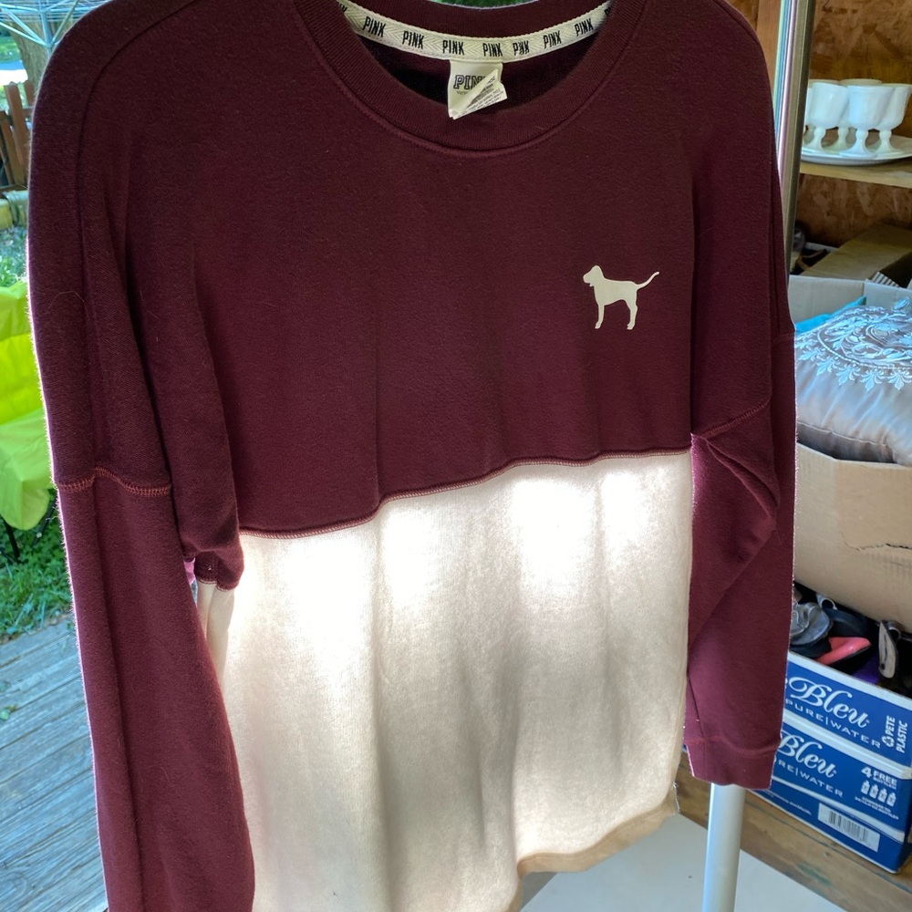 PINK Victoria’s Secret Long Sleeve Jersey Pullover